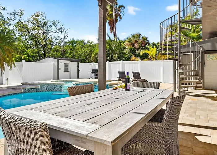 Ferienhaus Heated Poolfoosball,pac Man Arcade, Walk To Clearwater Beach